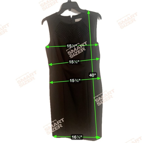 Calvin Klein Black Sheath  Sleeveless Dress - Picture 5 of 5
